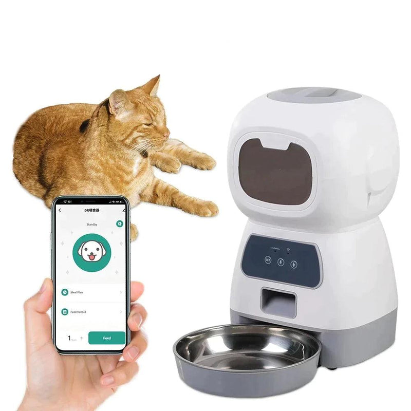 Alimentador Automático para Cães e Gatos - Clickcom