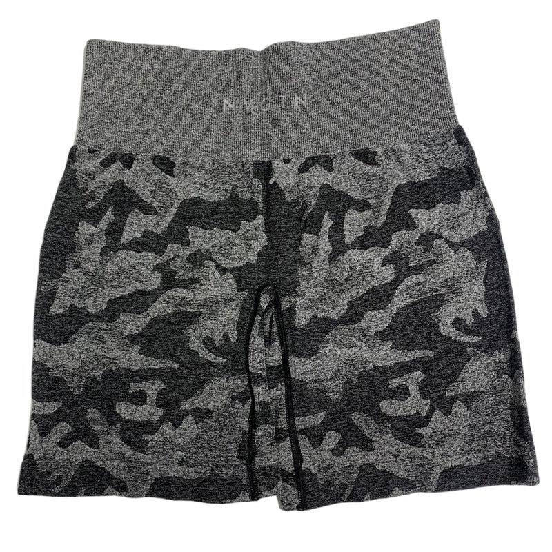 Shorts sem costura camuflado - Clickcom