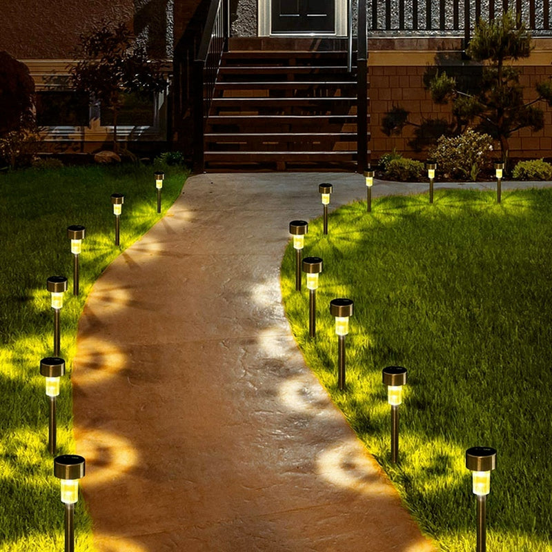 Lâmpada LED Solar À Prova D'água Para Jardim - Clickcom